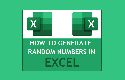 How To Generate Random Numbers In Excel Nerd Excel